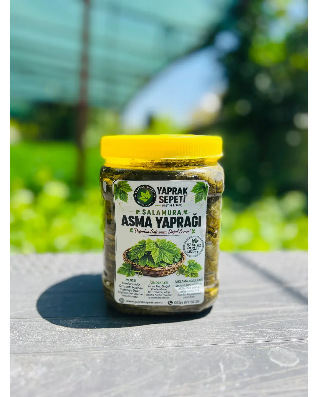 2 Litre Normal Salamura Asma Yaprak - Görsel 2