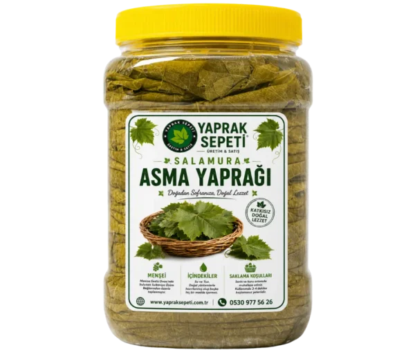 2 Litre Lüks Salamura Asma Yaprak