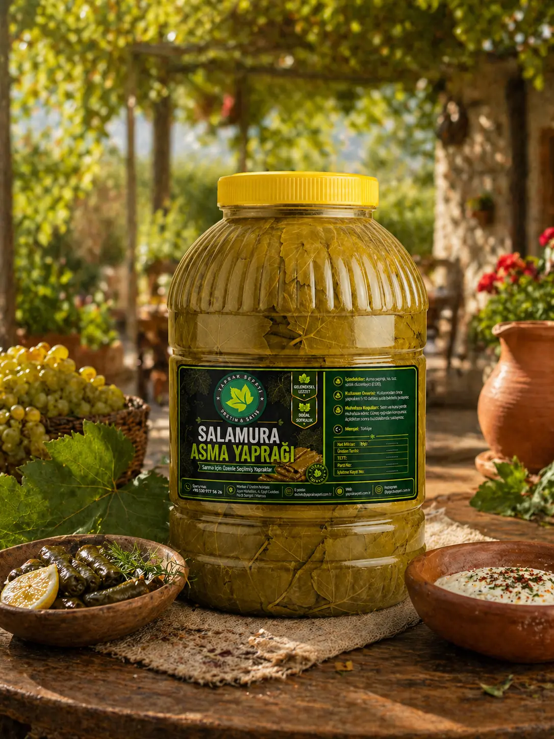 5 Kg Salamura Asma Yaprak - Görsel 3