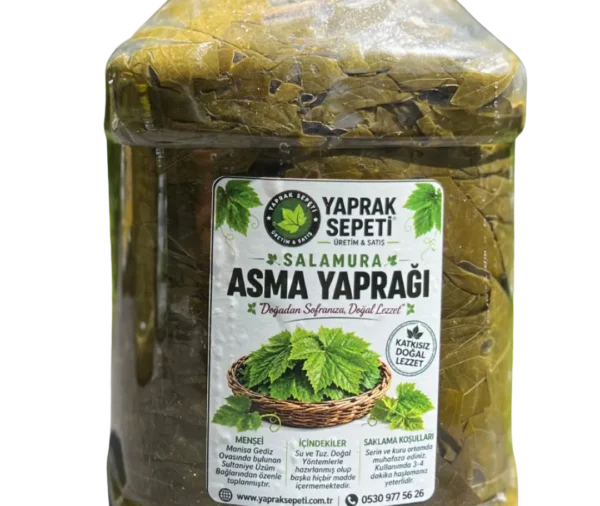 5 Litre Normal Salamura Asma Yaprak