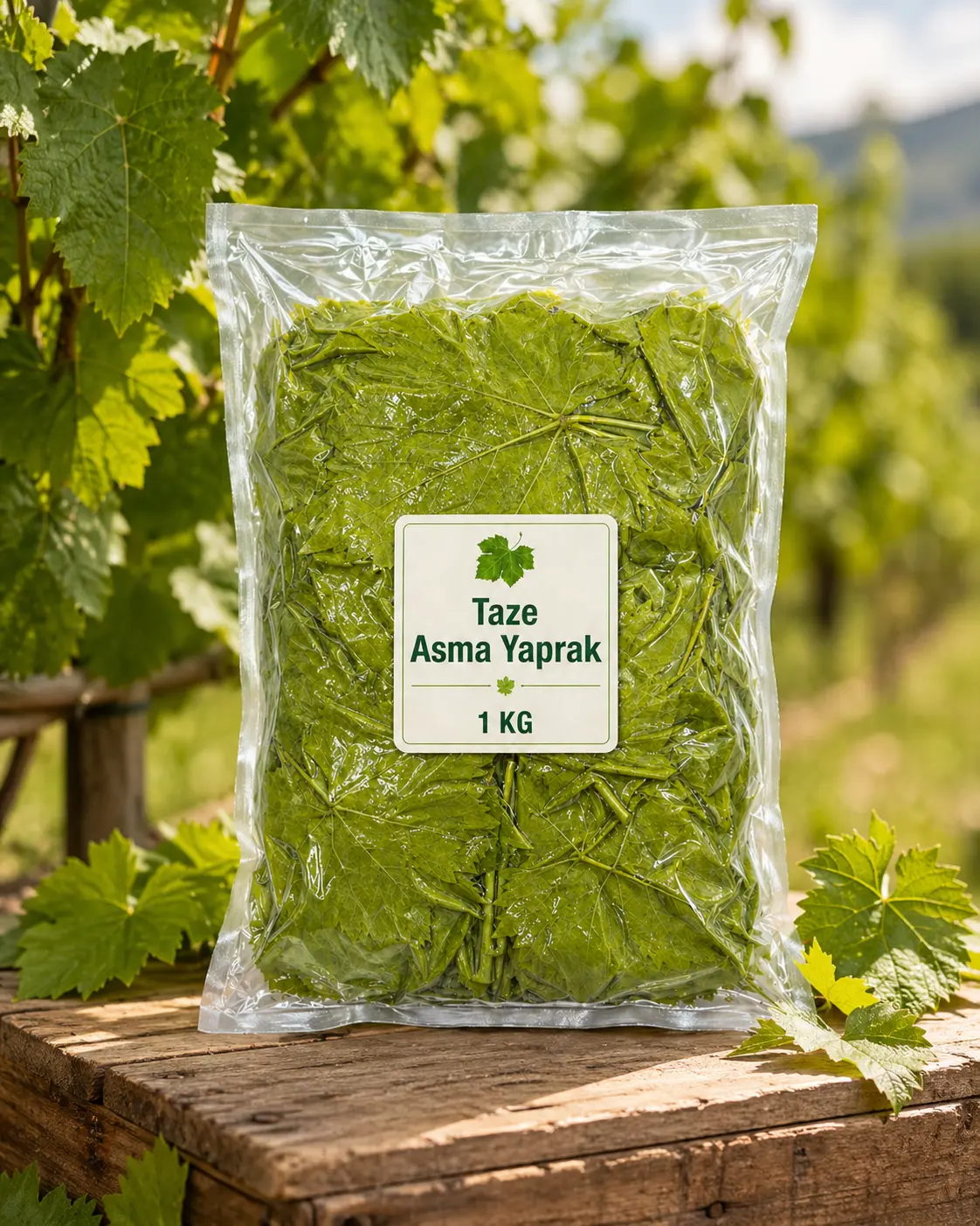 3 Kg Vakumlu Taze Asma Yaprak - Görsel 4